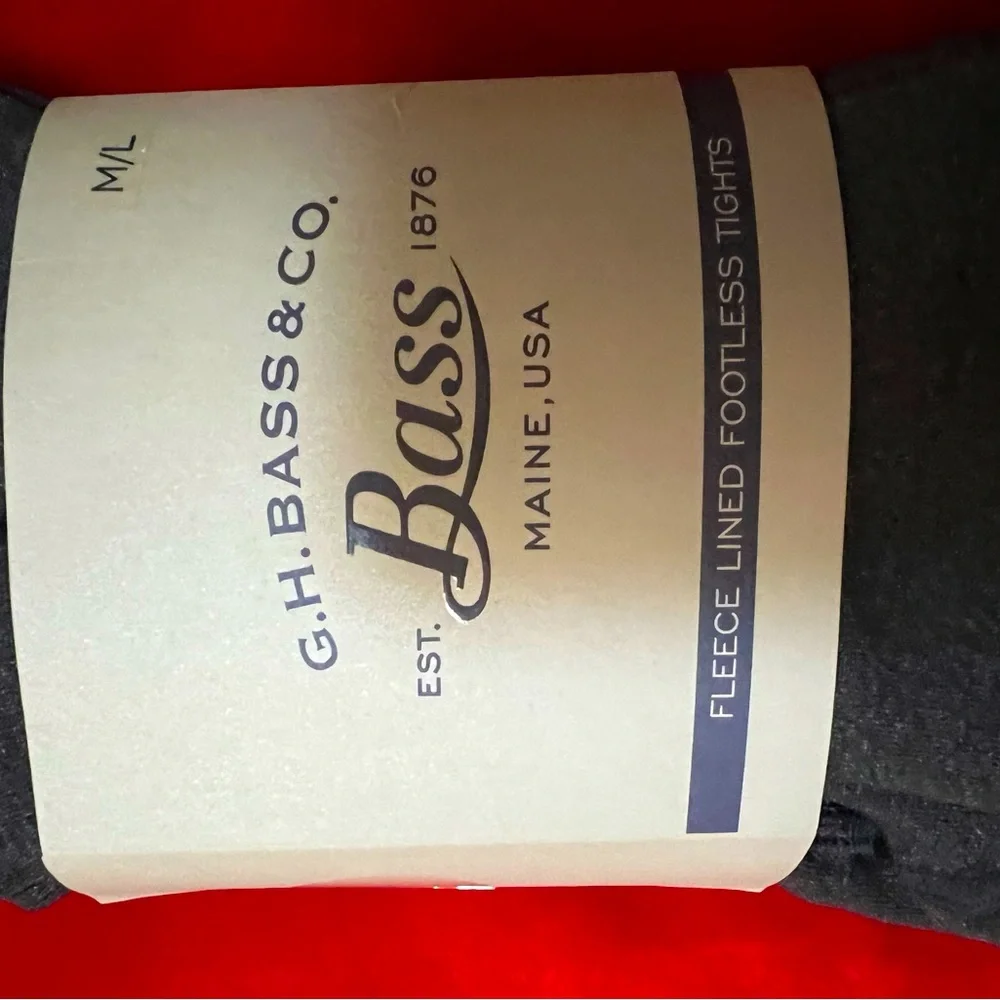 Bass fleece lined footless tights - Picture 3 of 3